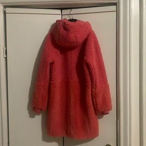 Brand New J.Crew Teddy BearCoat with tags.Size XSSide pockets with attached hood